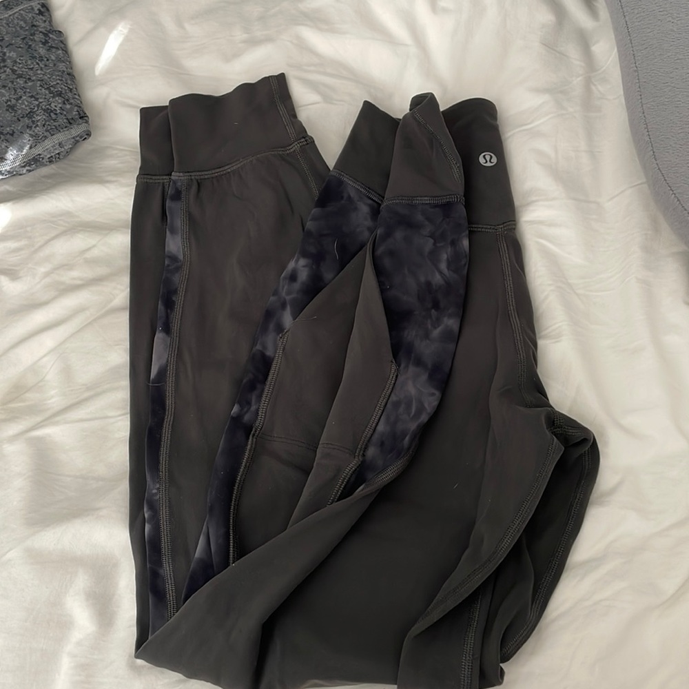 Lulu lemon align joggers with tye dye detail